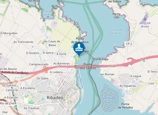 Map of PLAYA O CARGADEIRO PM2