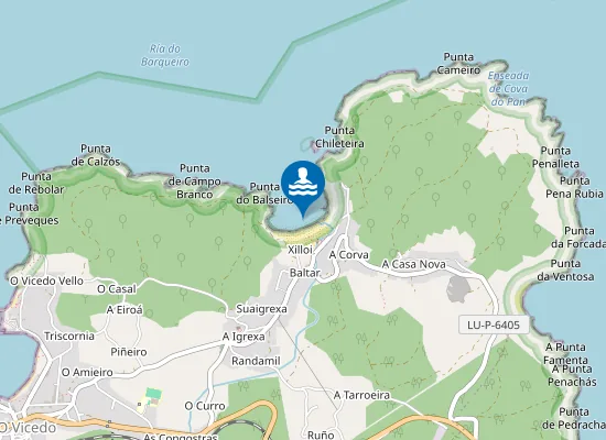 Map of PLAYA XILLOI PM1