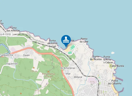 Map of PLAYA A MAROSA PM1