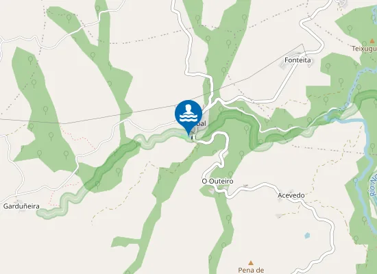 Map of RIO RABAL CHANDREXA DE QUEIXA PM1