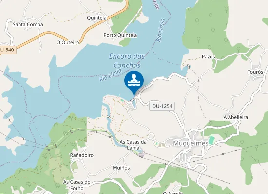 Map of Embalse As Conchas Mu??Os Pm1