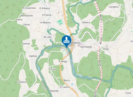 Map of Rio Ulla Estrada (A) Pm1