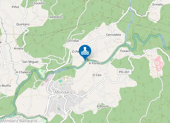 Map of RIO TEA MONDARIZ 02 PM1