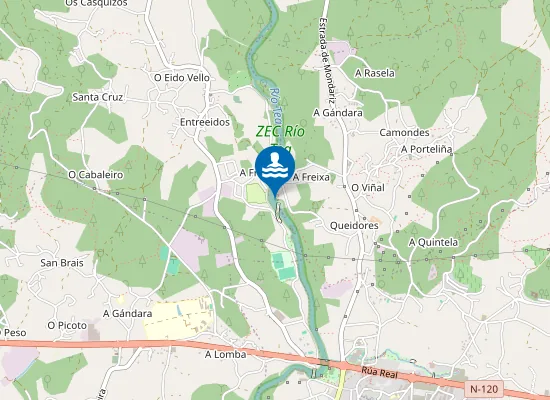 Map of RIO TEA PONTEAREAS 02 PM1