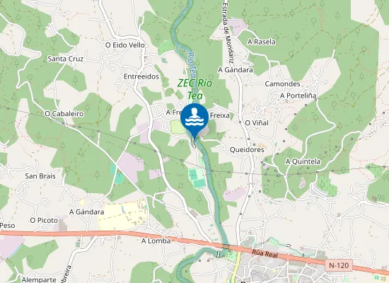 Map of RIO TEA PONTEAREAS 03 PM1