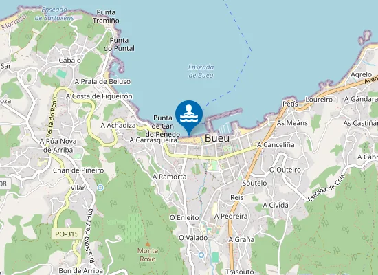 Map of PLAYA BANDA DO R O PM1