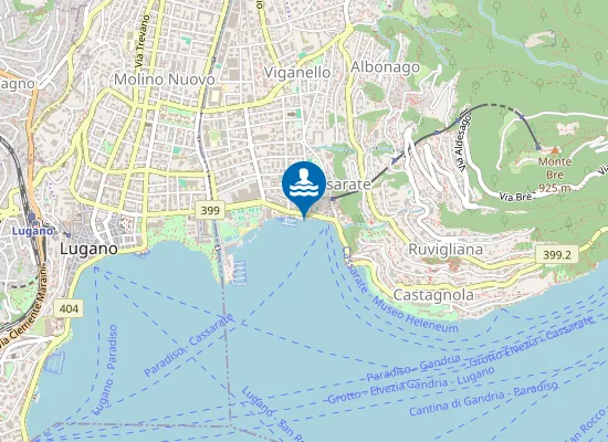 Map of Hotel Lido Seegarten