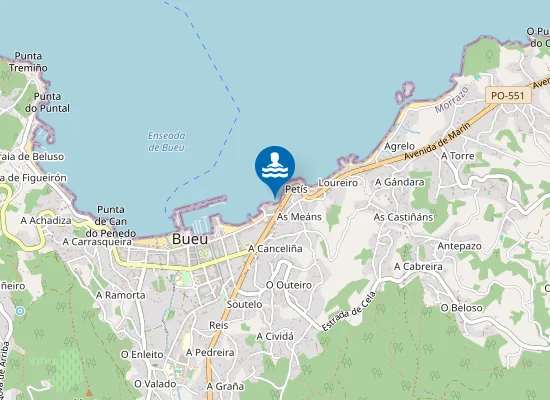Map of PLAYA PETIS PM1
