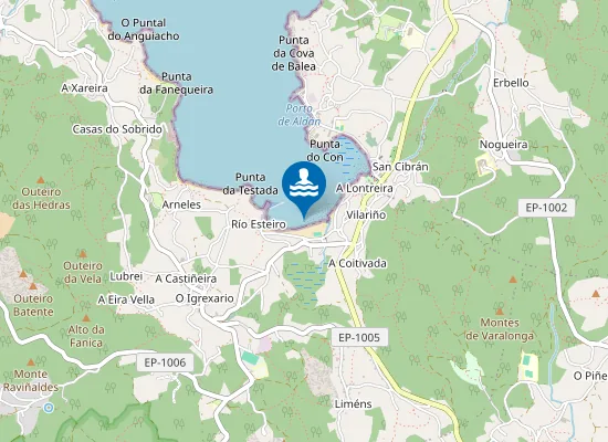 Map of PLAYA VILARI?O PM1