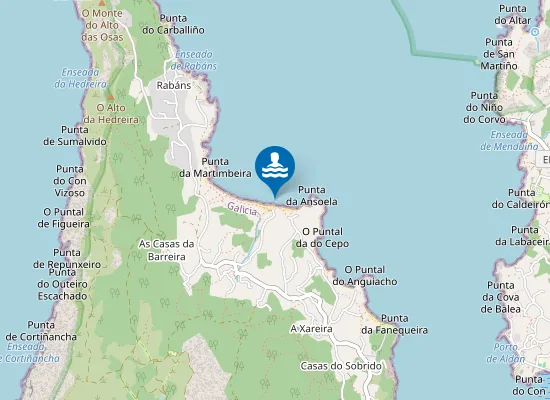 Map of PLAYA AREABRAVA PM1