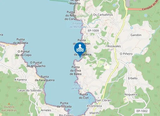 Map of PLAYA AREA COVA PM1