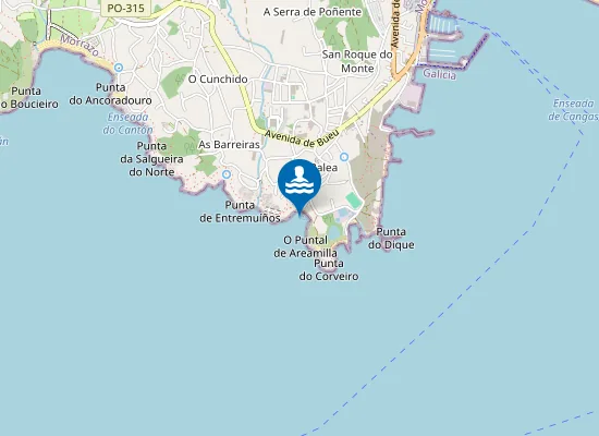 Map of PLAYA AREAMILLA PM1