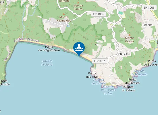 Map of PLAYA NERGA PM1