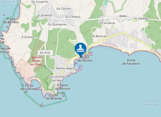 Map of PLAYA O ESPI?O PM1