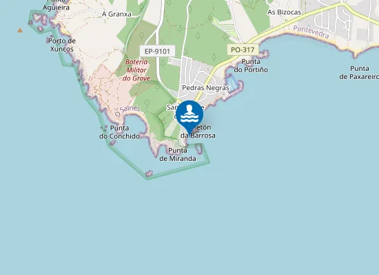 Map of PLAYA A BARROSA PM1