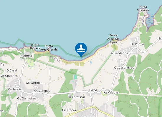 Map of PLAYA MEXILOEIRA PM1