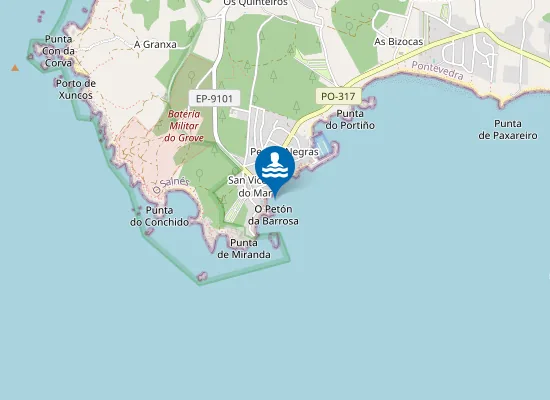 Map of PLAYA FARRUCO PM1