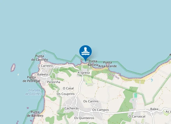 Map of PLAYA A BARCELA PM1