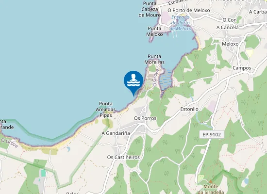 Map of PLAYA AREA DAS PIPAS PM1