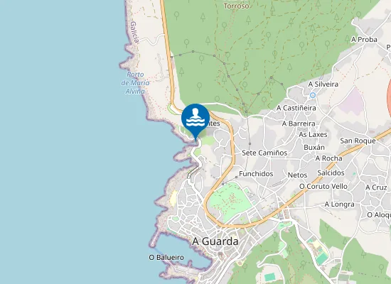 Map of PLAYA AREA GRANDE - GUARDA PM1