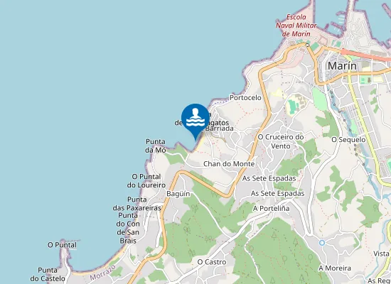 Map of PLAYA MOGOR PM1