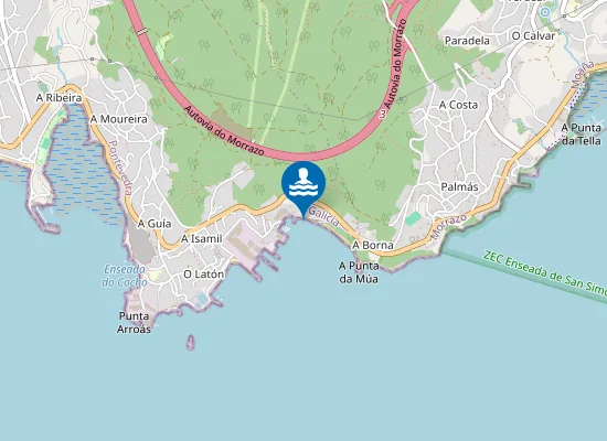 Map of PLAYA A BORNA PM1