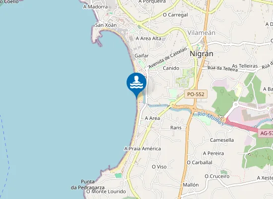 Map of PLAYA AM?RICA PM1