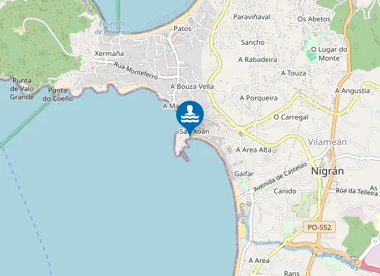 Map of PLAYA PANX?N PM1