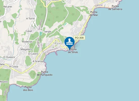 Map of PLAYA SINAS PM1