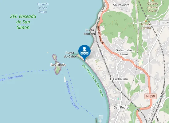 Map of PLAYA CESANTES PM3