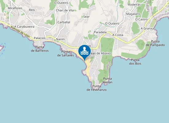 Map of PLAYA AREAS PM1