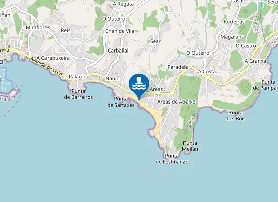 Map of PLAYA AREAS PM2