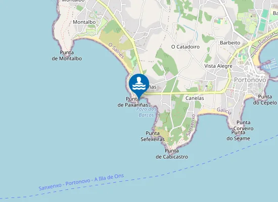 Map of PLAYA PAXARI?AS PM1