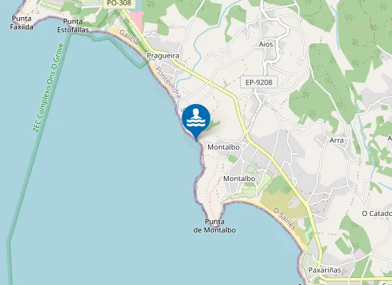 Map of PLAYA BASCUAS PM1