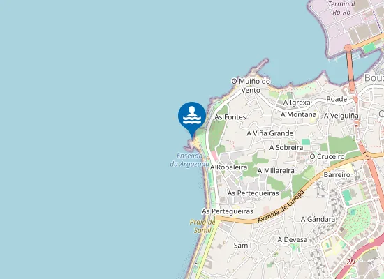 Map of PLAYA ARGAZADA PM1