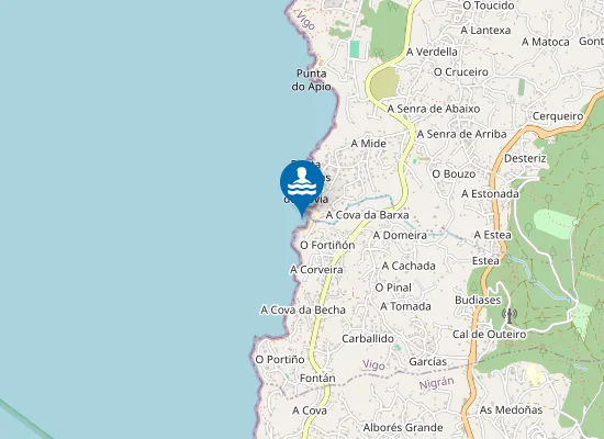 Map of PLAYA FORTI??N PM1