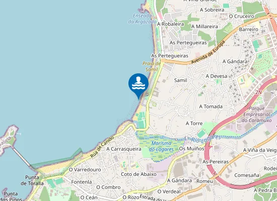 Map of PLAYA SAMIL PM2