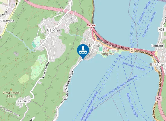 Map of Albergo Riviera