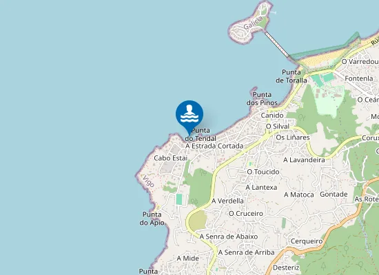 Map of PLAYA A SOBREIRA PM1