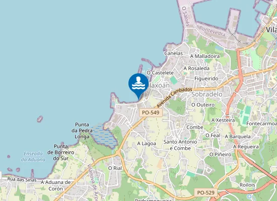 Map of PLAYA PREGUNTOIRO PM1