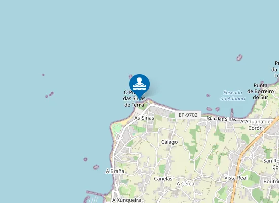 Map of PLAYA MOSQUEIRO-POZA DA VILA PM3