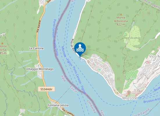 Map of Lido Ristorante Al Porto