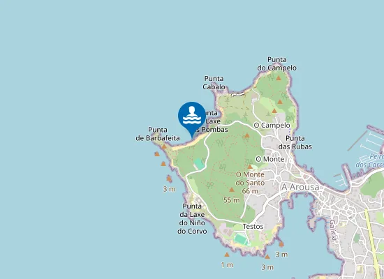 Map of PLAYA AREA DA SECADA PM1