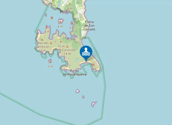 Map of PLAYA LAMEIRA PM1