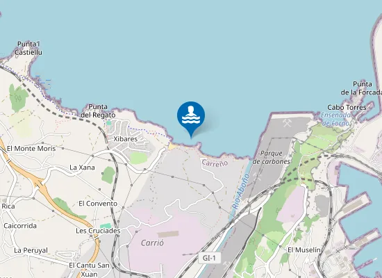 Map of PLAYA XIVARES PM1