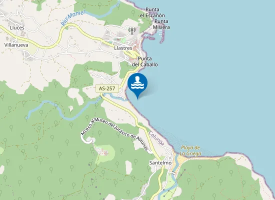 Map of PLAYA LASTRES PM1
