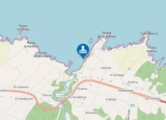 Map of PLAYA PORCIA PM2