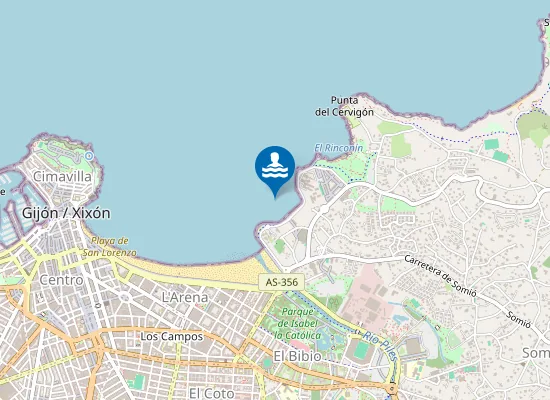 Map of PLAYA SAN LORENZO PM4