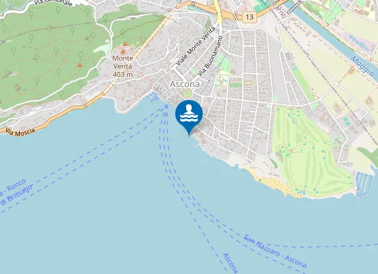 Map of Albergo Ascolago