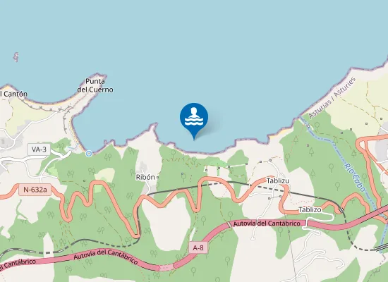 Map of PLAYA CADAVEDO PM1